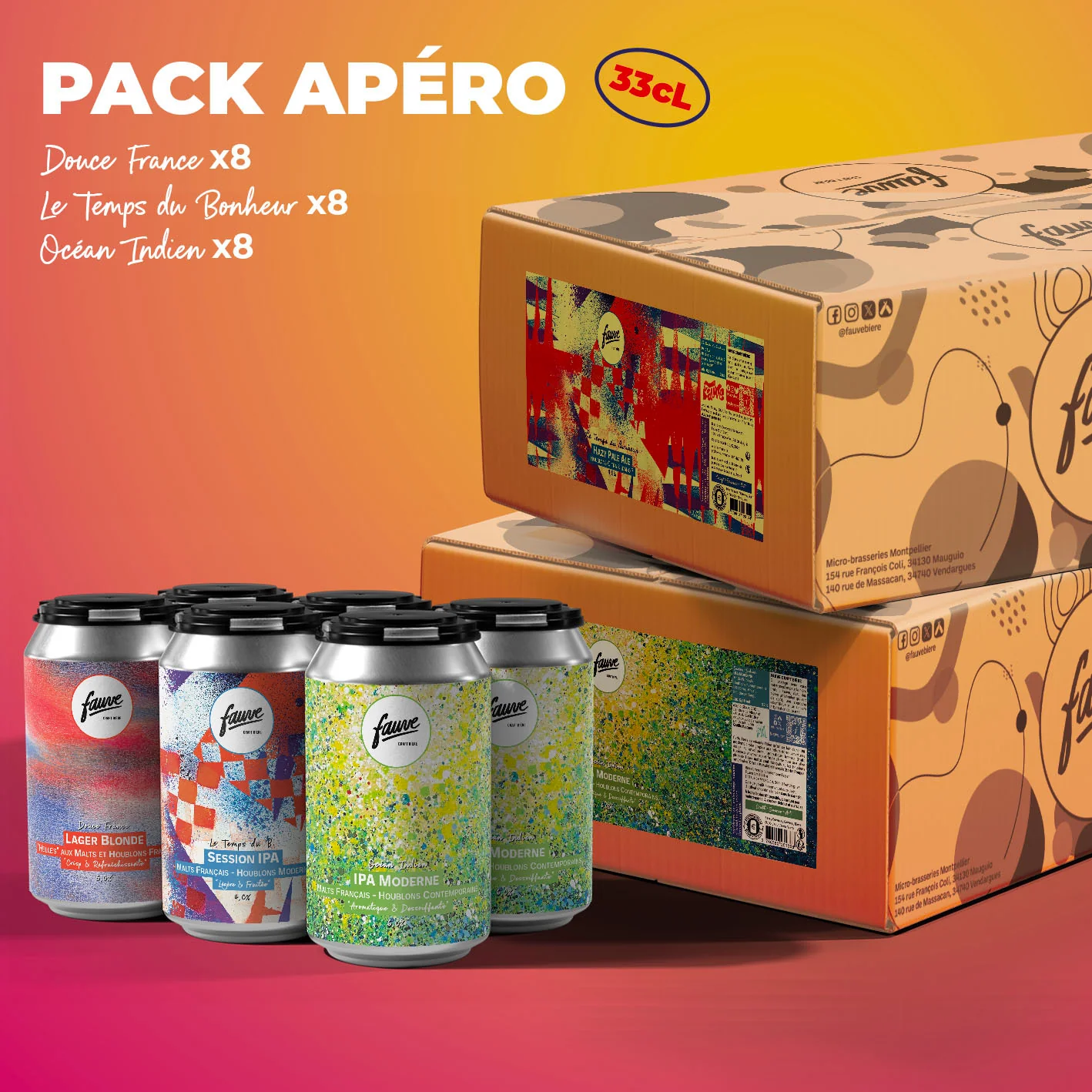 Pack Fauve Apéro : IPA - LAGER - SOUR - Image 3