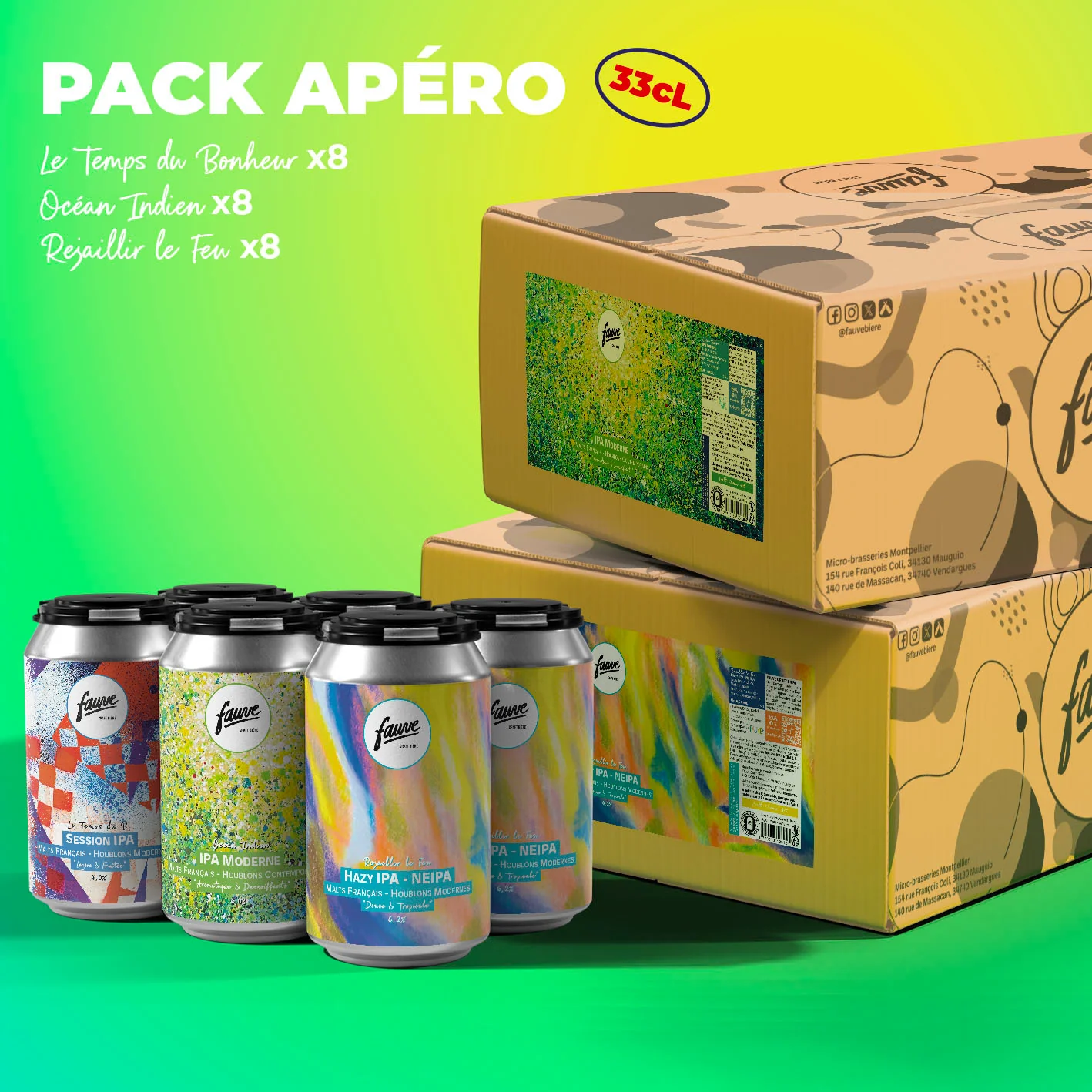 Pack Fauve Apéro : IPA - LAGER - SOUR - Image 4