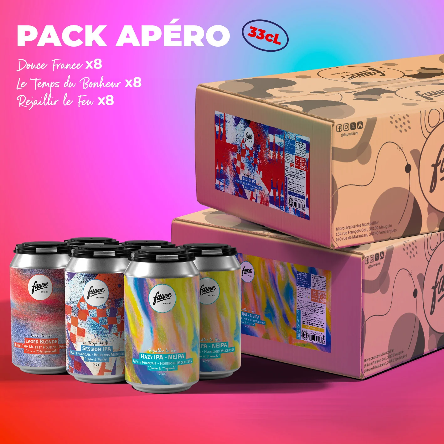 Pack Fauve Apéro : IPA - LAGER - SOUR - Image 5